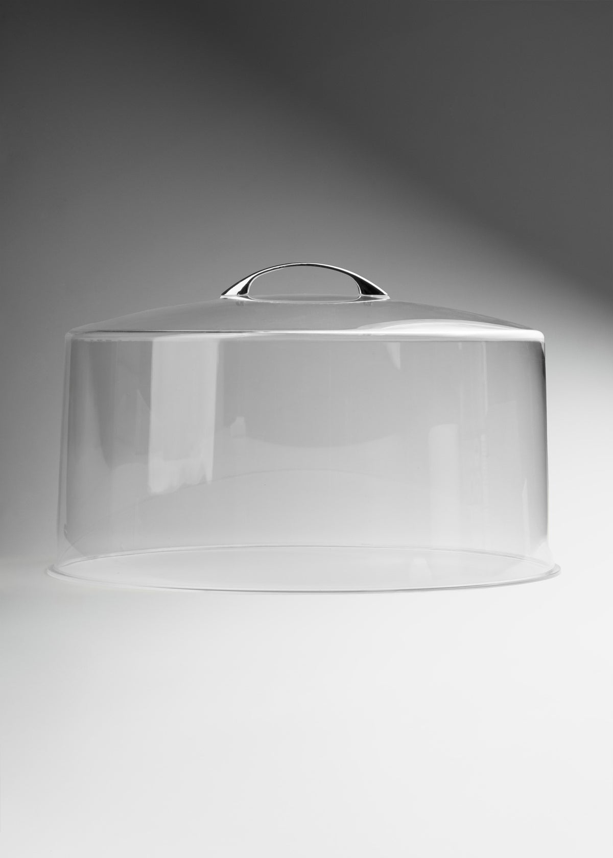 Domo para pastel de acrílico transparente Gloss 30 cm — imagen de producto