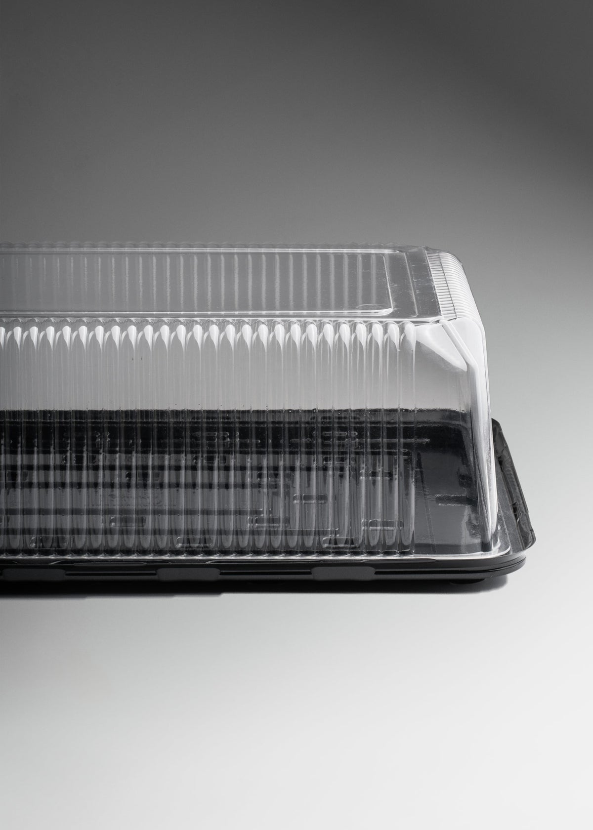 Domo y base para pastel de pet rectangular Lys 35x25x12 cm — imagen de producto