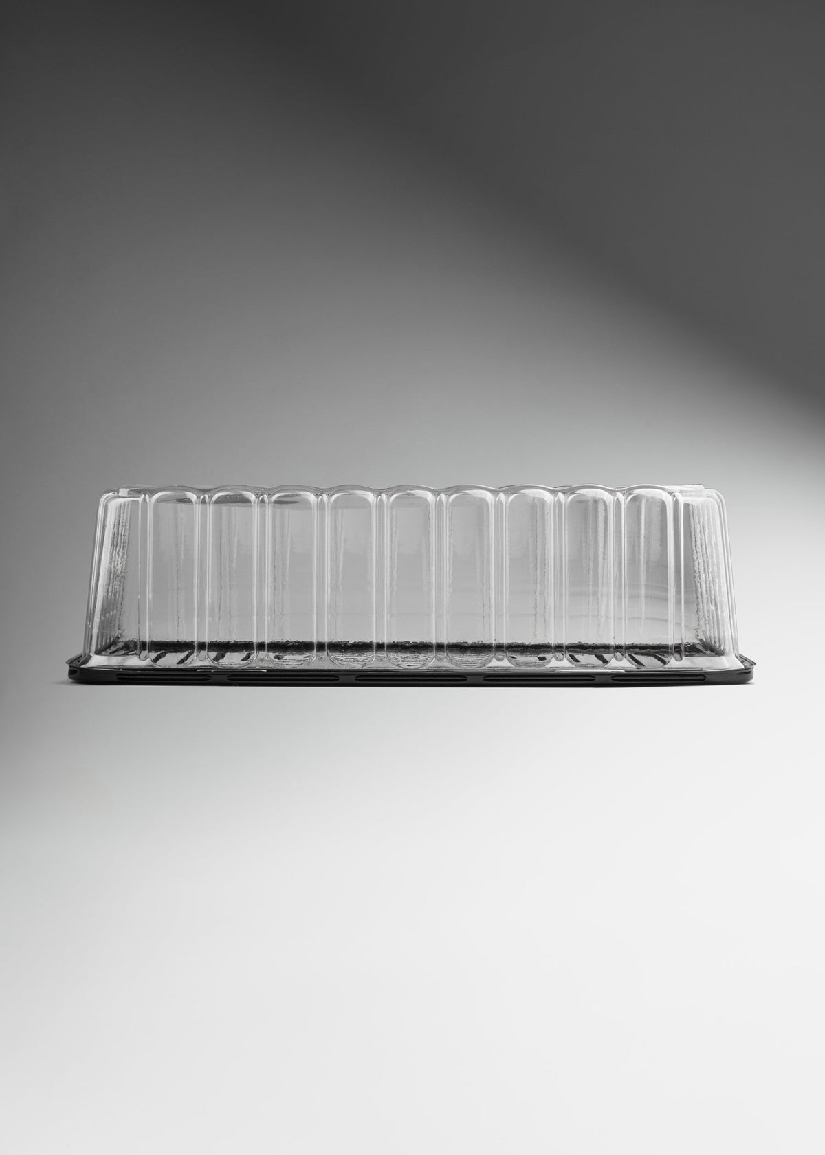 Domo y base para pastel de pet rectangular Reflex 48x35x13 cm — imagen de producto