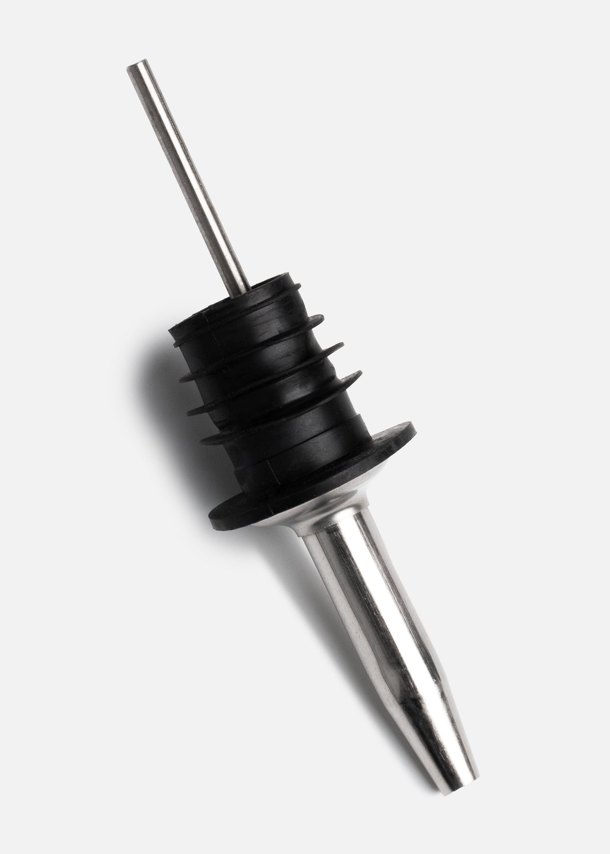 Dosificador de botellas para bar de acero inoxidable plata Muse. Premium — imagen de producto, vista 4