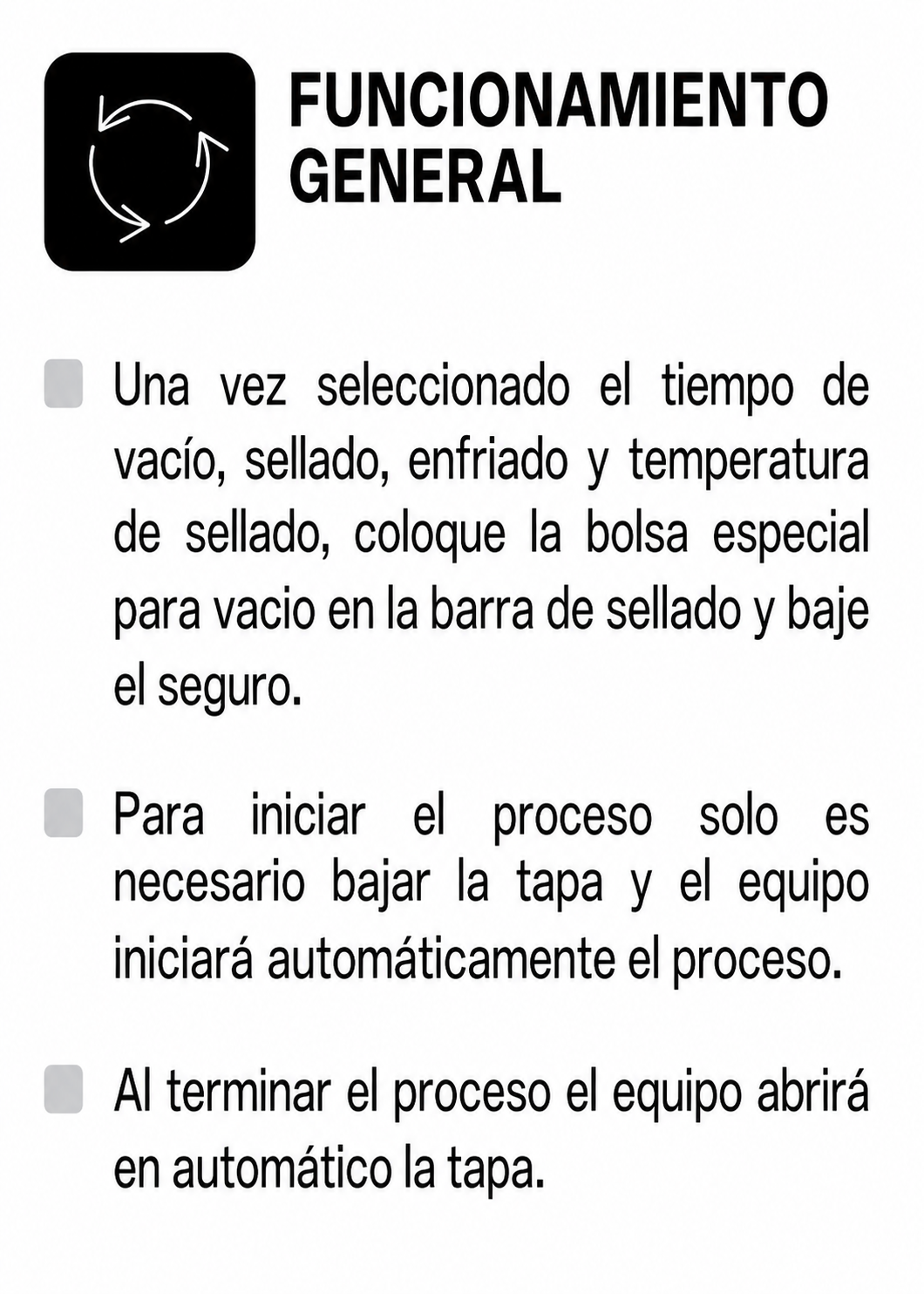 Empacadora al vacío de cámara 45x45x10 cm con capacidad de bomba de 20 m³/h con doble barra de sellado 41 cm gabinete de acero inoxidable grado alimenticio. Rhino EVAC-20 — imagen de producto