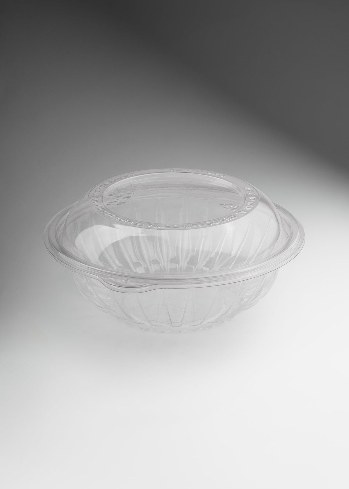Ensaladera desechable de plástico (PET) transparente 24 oz — imagen de producto