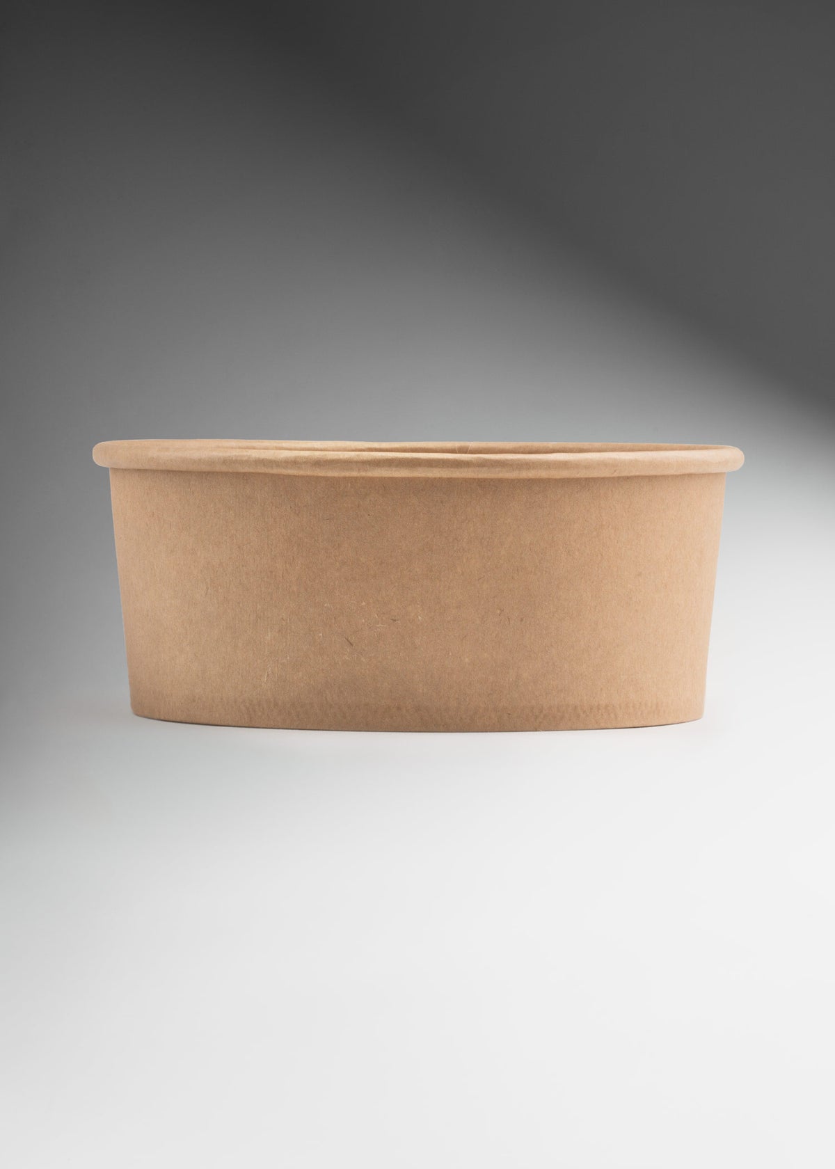 Ensaladera de papel kraft café 750 ml / 25 oz — imagen de producto