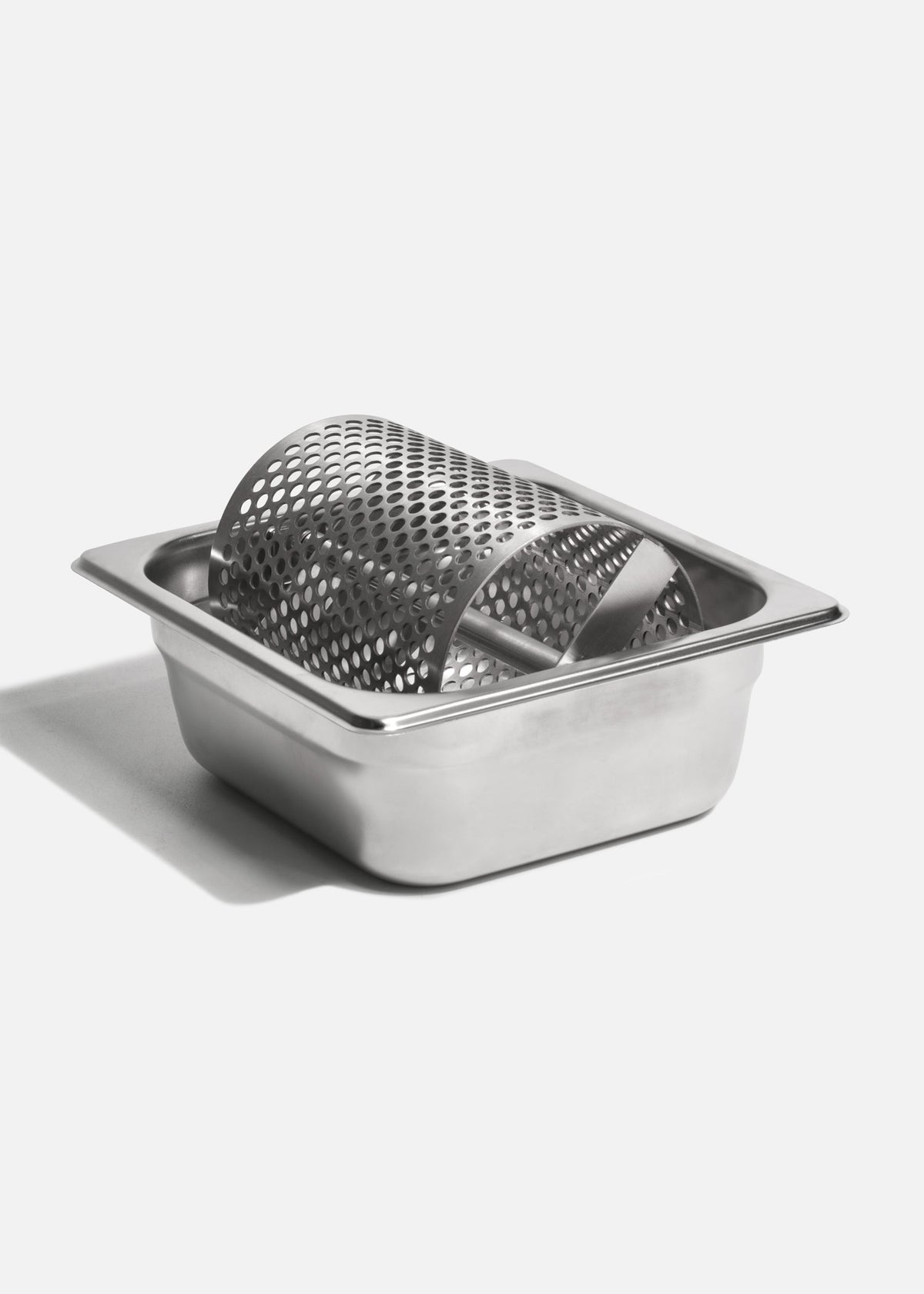 Esparcidor de mantequilla de rueda para pan de acero inoxidable plata con inserto sexto de 4" — imagen de producto