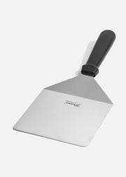 Espátula cuadrada de aluminio plata resistente para servir y manipular pizza 7.5" — imagen de producto