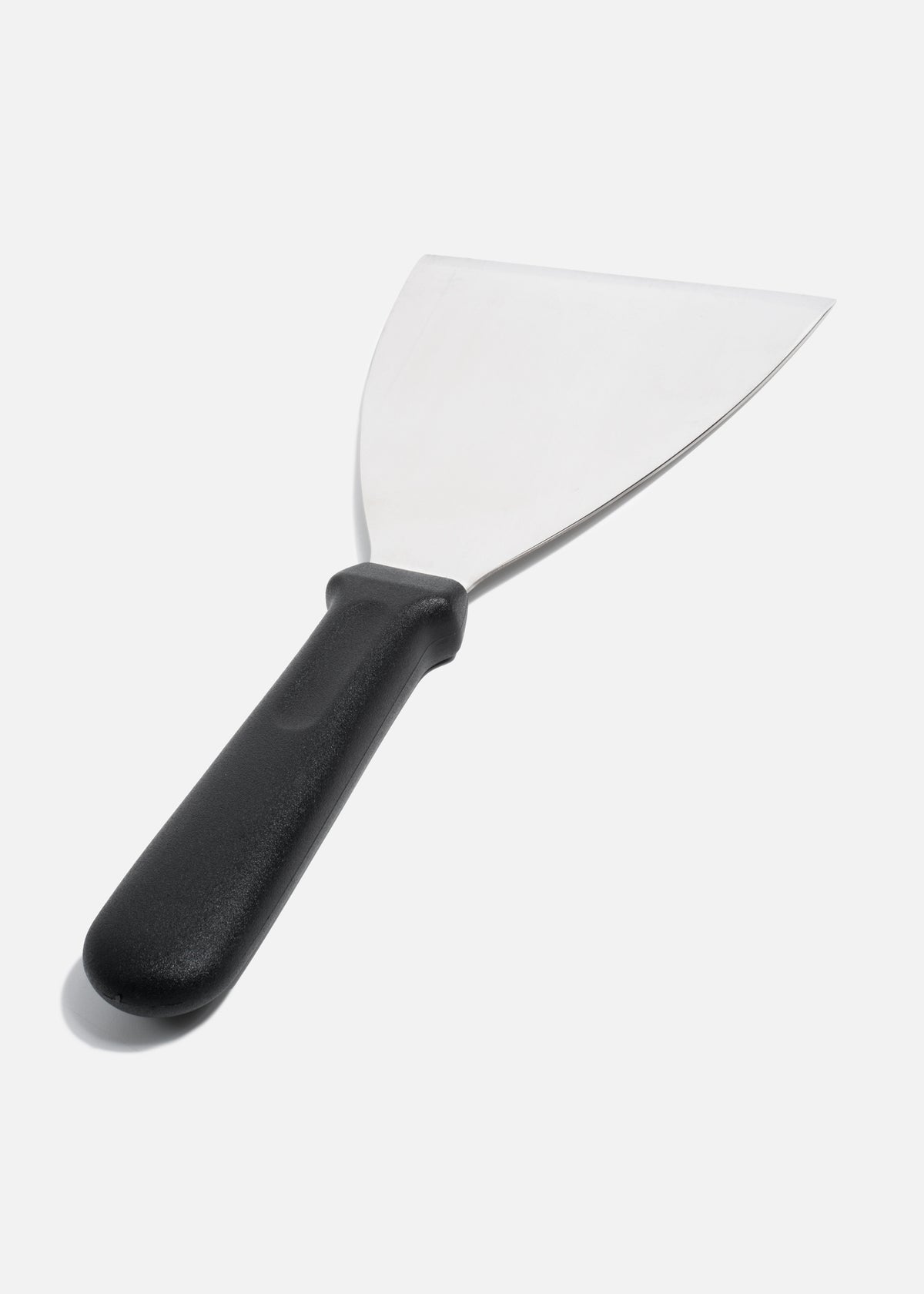 Espátula cocina de acero inoxidable plata y negro Silva 25.5 cm — imagen de producto