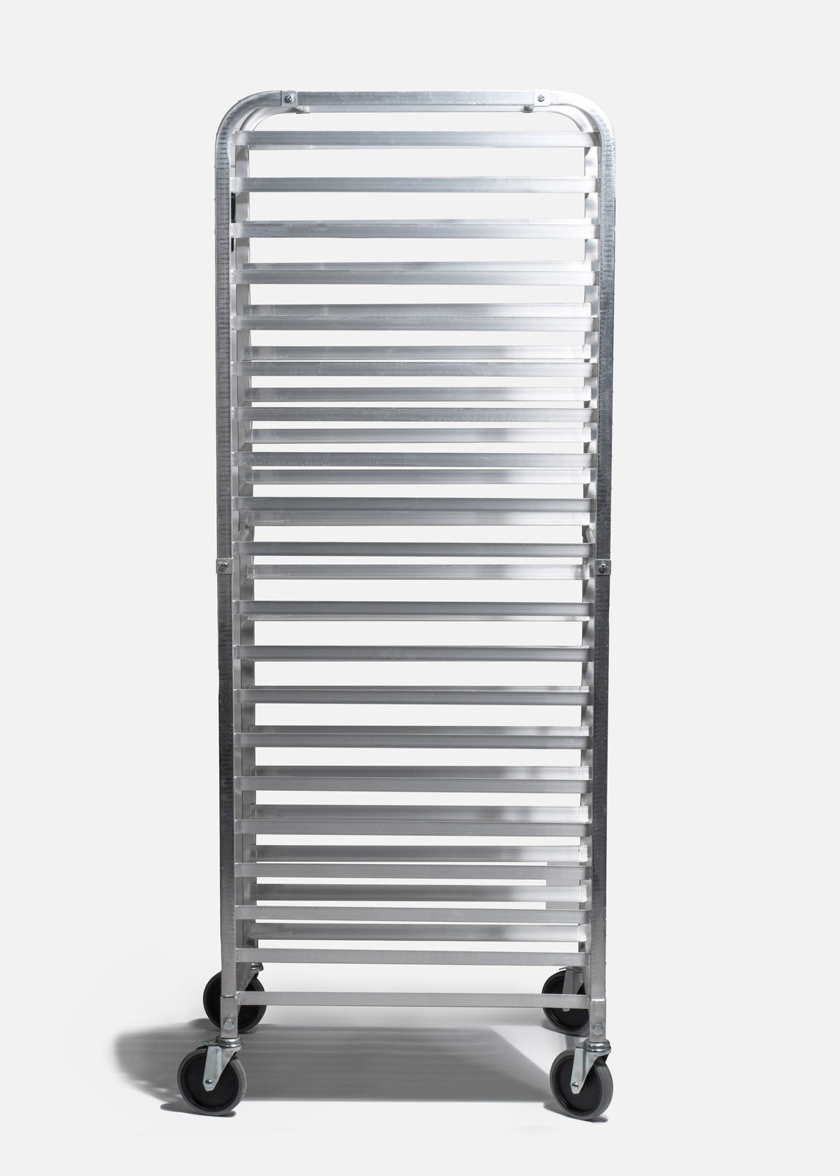 Espiguero para pan de aluminio plata 20 charolas — imagen de producto