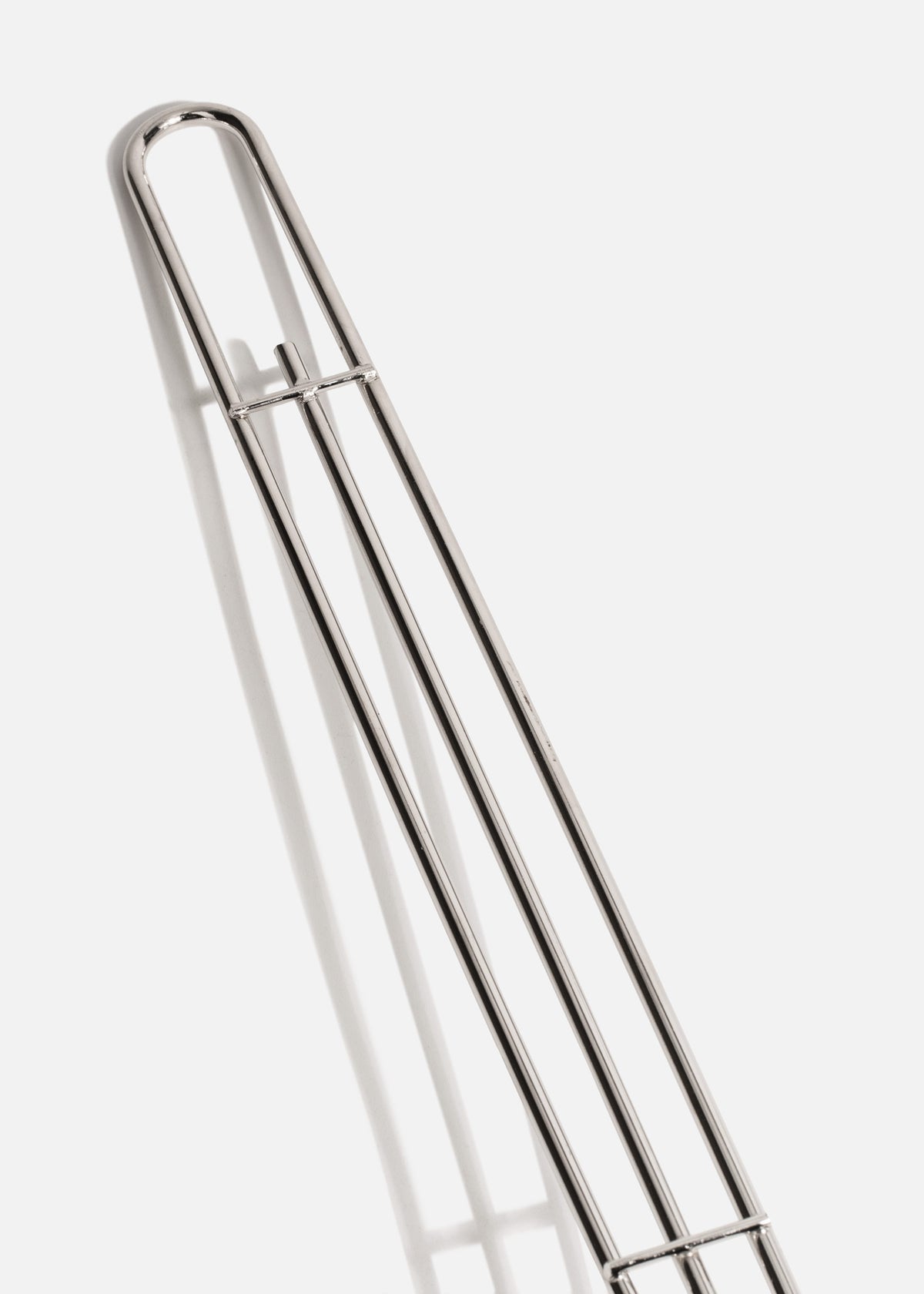 Espumadera cuadrada y colador profesional malla fina de acero inoxidable plata 48.5x17cm — imagen de producto