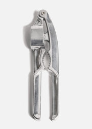 Exprimidor de ajos de acero inoxidable plata. Profesional 18 cm — imagen de producto