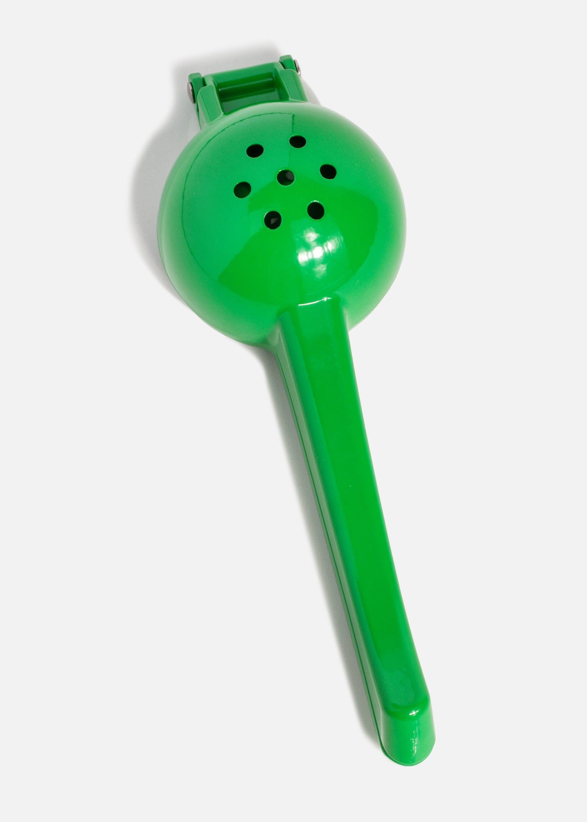 Exprimidor manual de limones de aluminio con recubrimiento grado alimenticio verde uso rudo 22.5x45 cm — imagen de producto