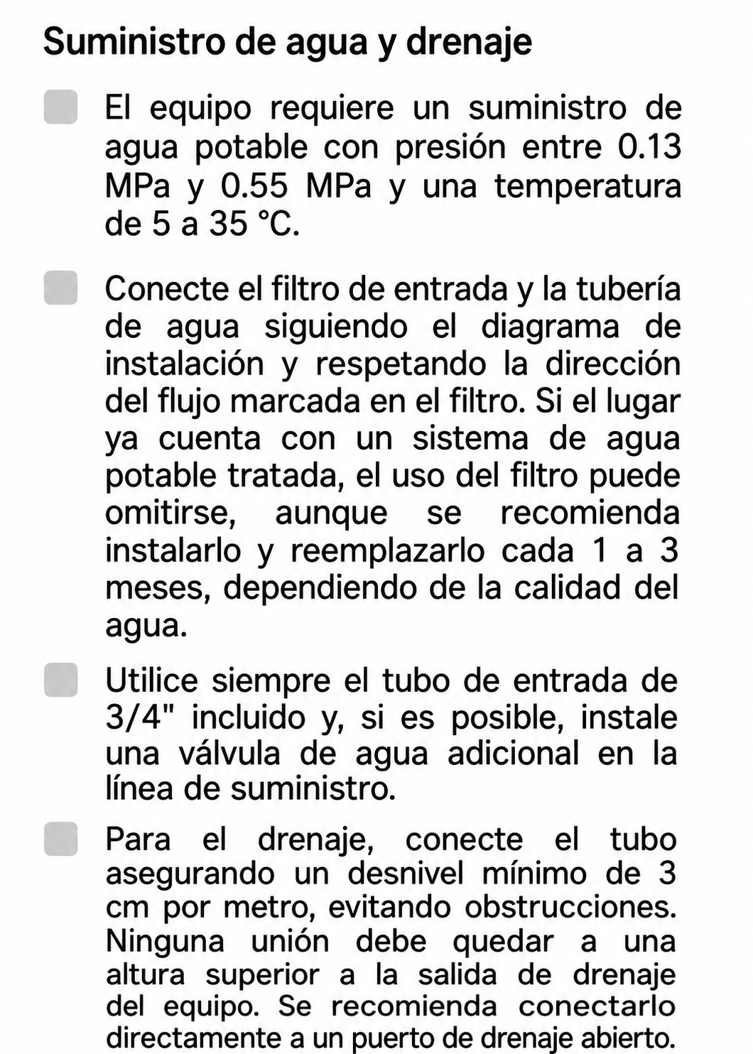 Fabrica industrial de hielo en cubo, producción de 230 kg por 24 hrs. , con deposito de 200 kg. Altura 174.5 cm, ancho 76 cm, largo 86 cm. Cubo de hielo de 2.2 cm. Rhino FAHIEL-230 — imagen de producto