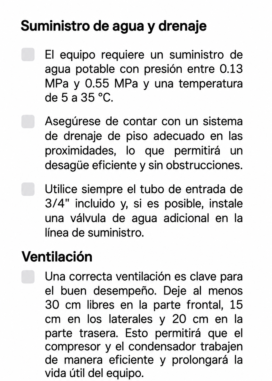 Fabrica de hielo en cubo multifuncional 36 kg por 24 hrs. , con deposito de 15 kg. Largo 86 cm, ancho 56 cm, alto 175 cm. Cubo de hielo de 2.2 cm. Rhino FAHIEL-40 — imagen de producto