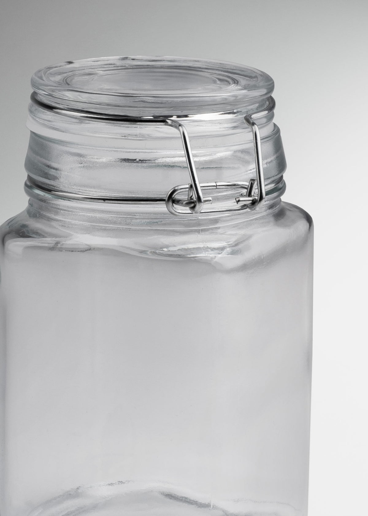 Frasco cuadrado especiero de vidrio hermético Brocalito 260 ml — imagen de producto