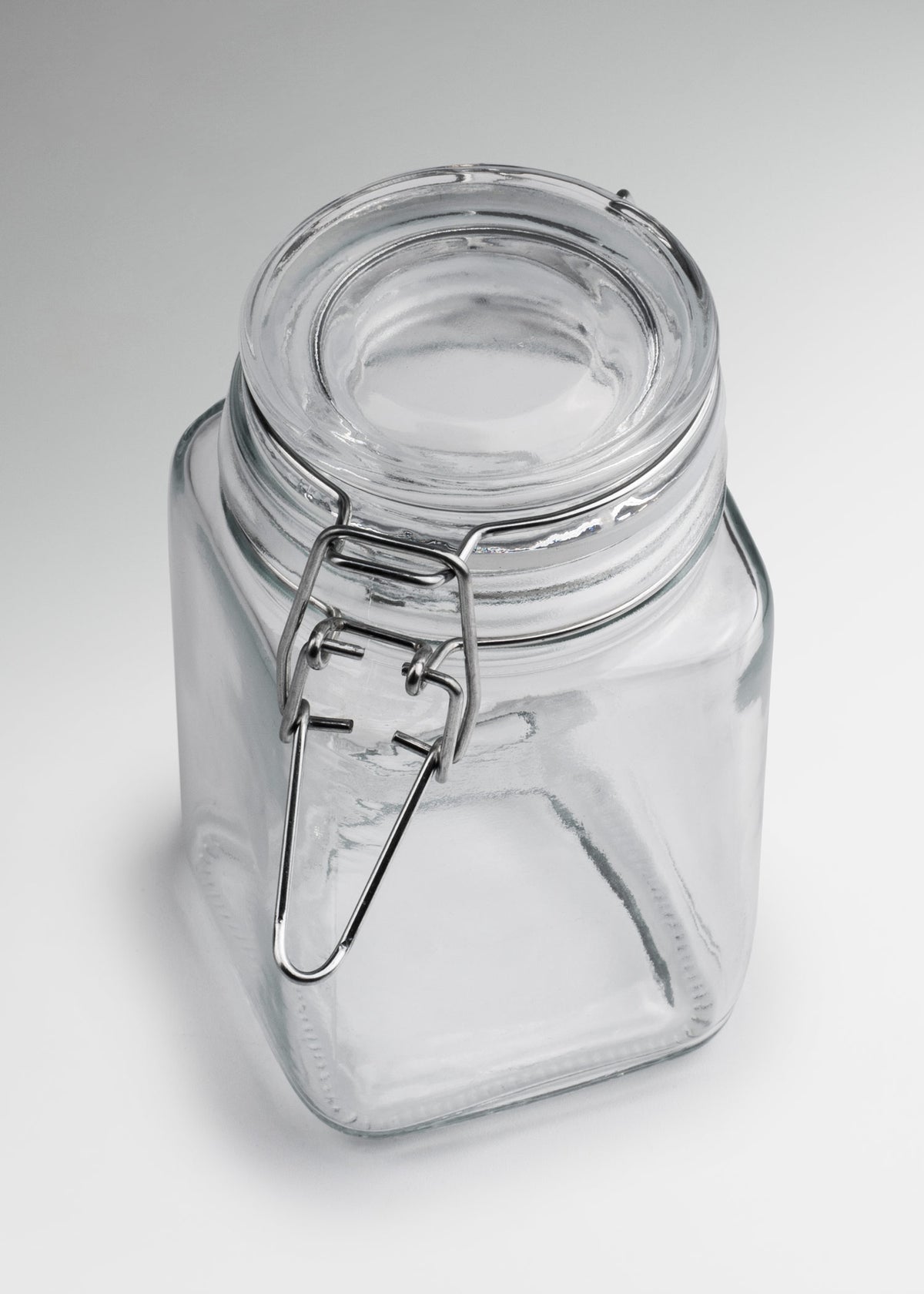Frasco cuadrado especiero de vidrio hermético Brocalito 260 ml — imagen de producto