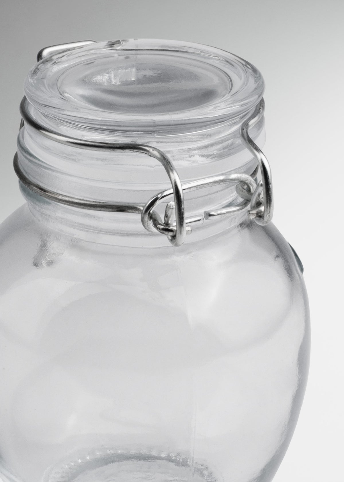 Frasco bola especiero hermético de vidrio tapa clip Brocalito 130 ml — imagen de producto