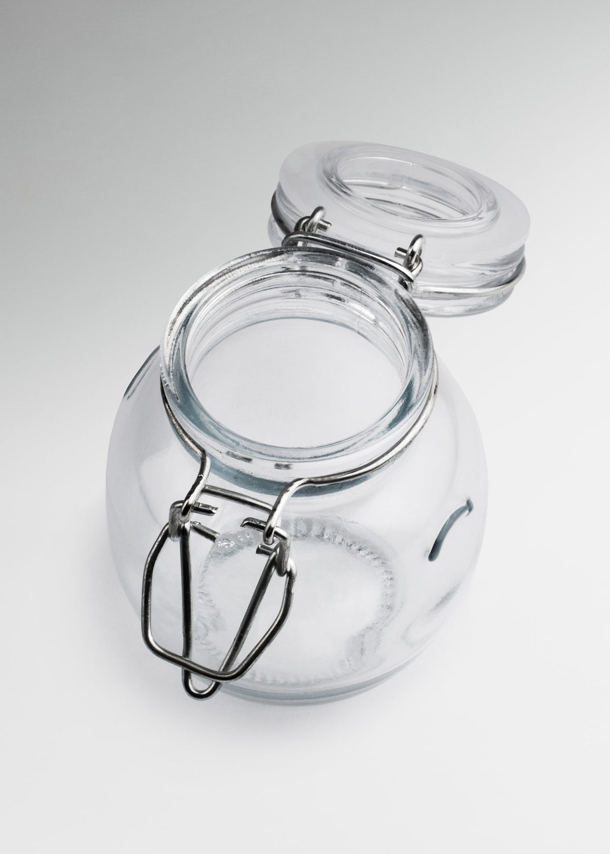Frasco bola especiero hermético de vidrio tapa clip Brocalito 130 ml — imagen de producto