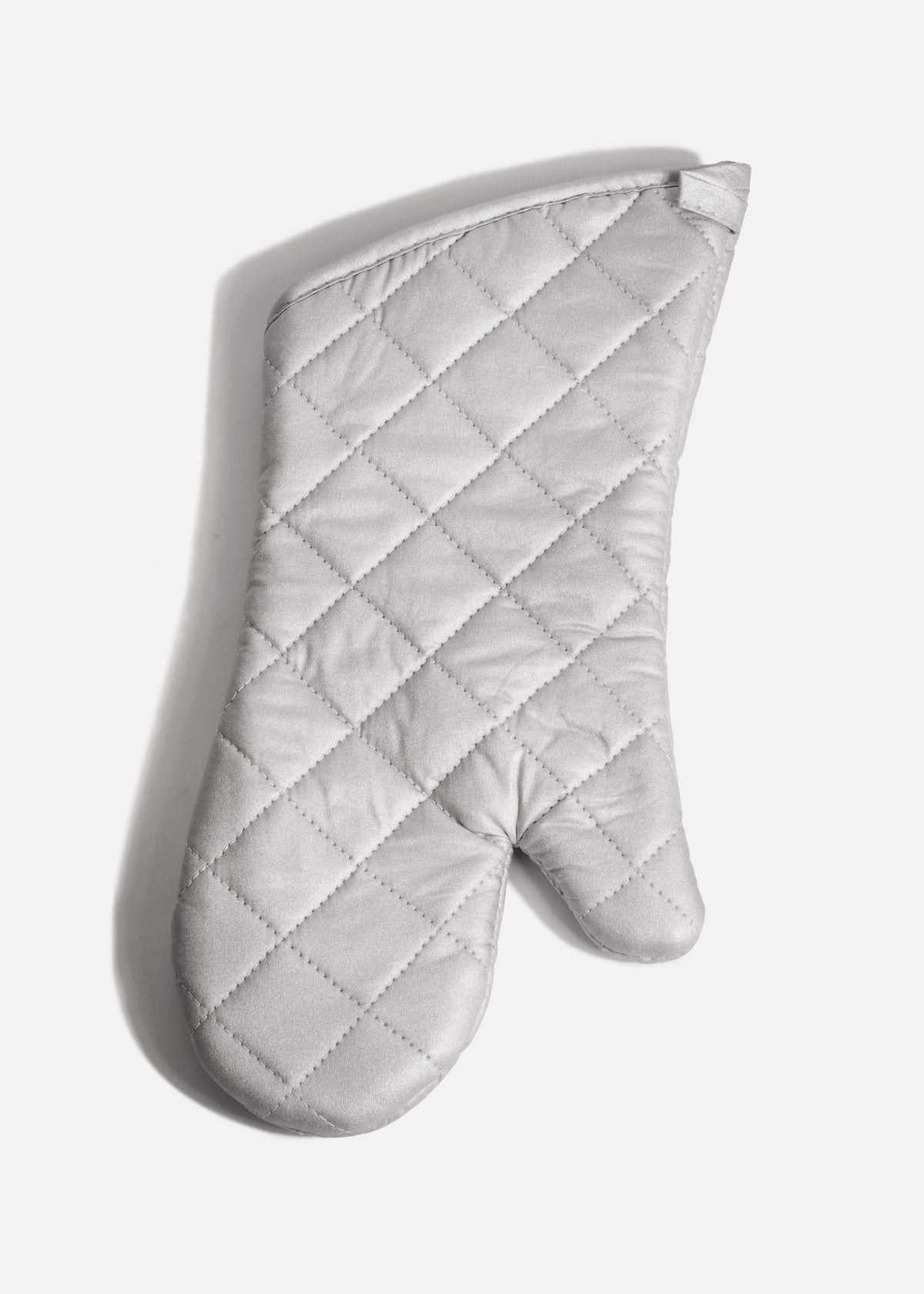 Guantes de uso profesional para cocina térmicos protectores resistentes al calor hasta 80° C de tela gris para cocina 14.5" — imagen de producto