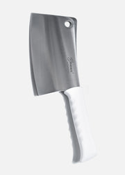 Hacha de acero inoxidable uso rudo mango de plástico 8". Premium — imagen de producto