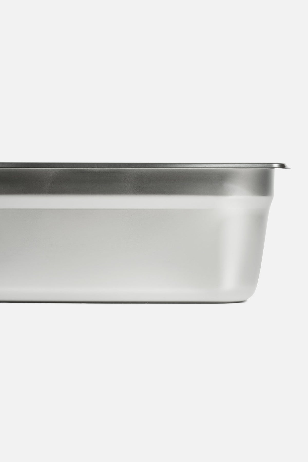 Inserto cuarto de acero inoxidable NSF profundidad 2.5", 4" y 6". Premium — imagen de producto
