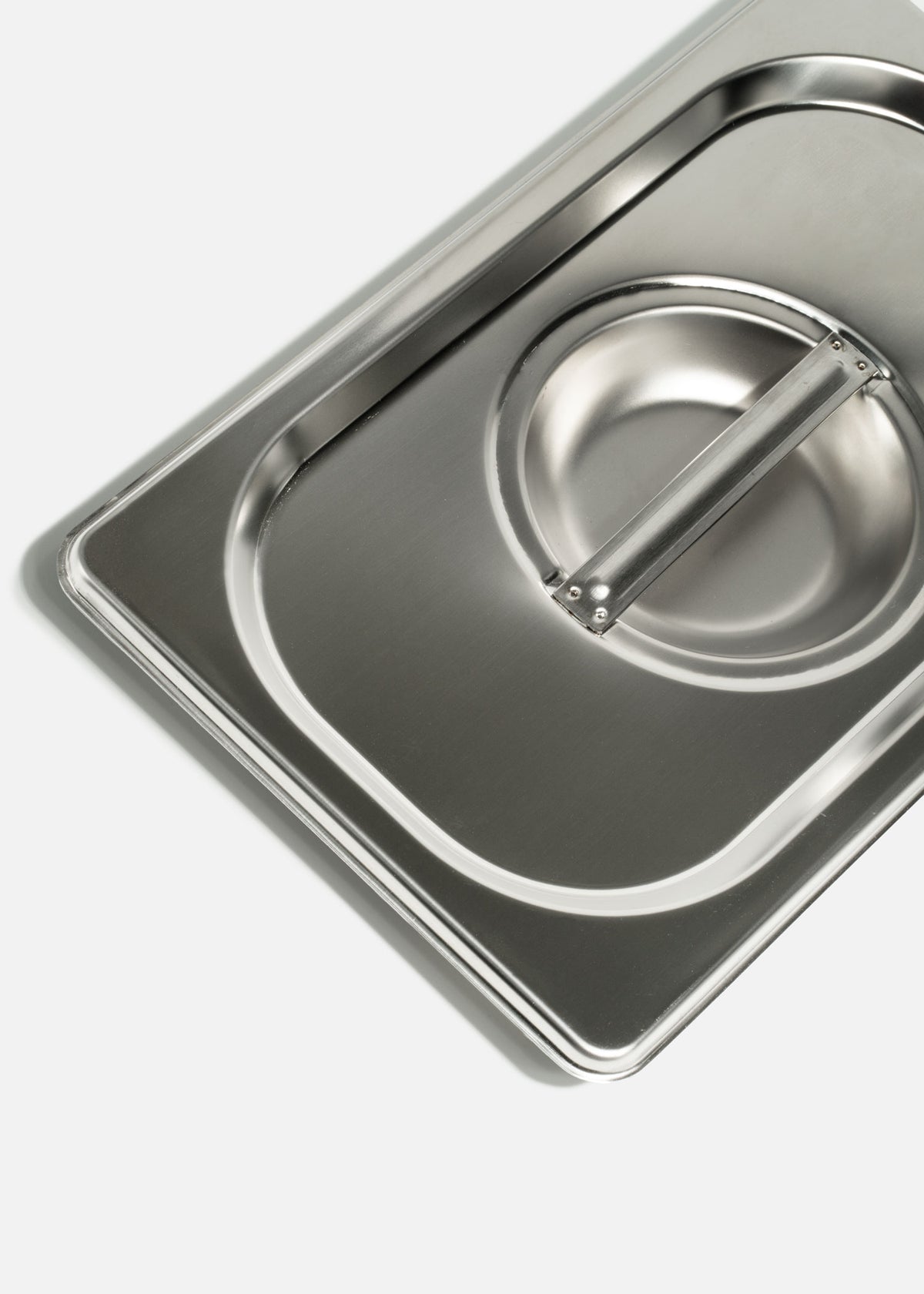 Inserto cuarto de acero inoxidable NSF profundidad 2.5", 4" y 6". Premium — imagen de producto