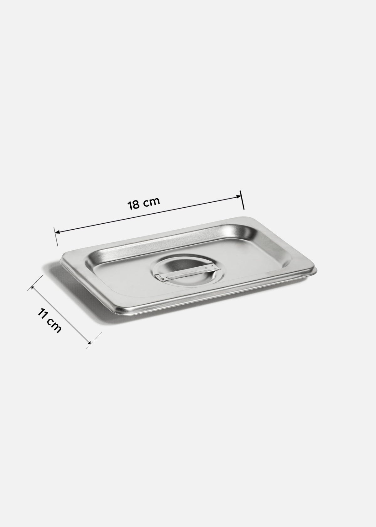 Inserto noveno de acero inoxidable NSF plata 2.5" y 4" — imagen de producto