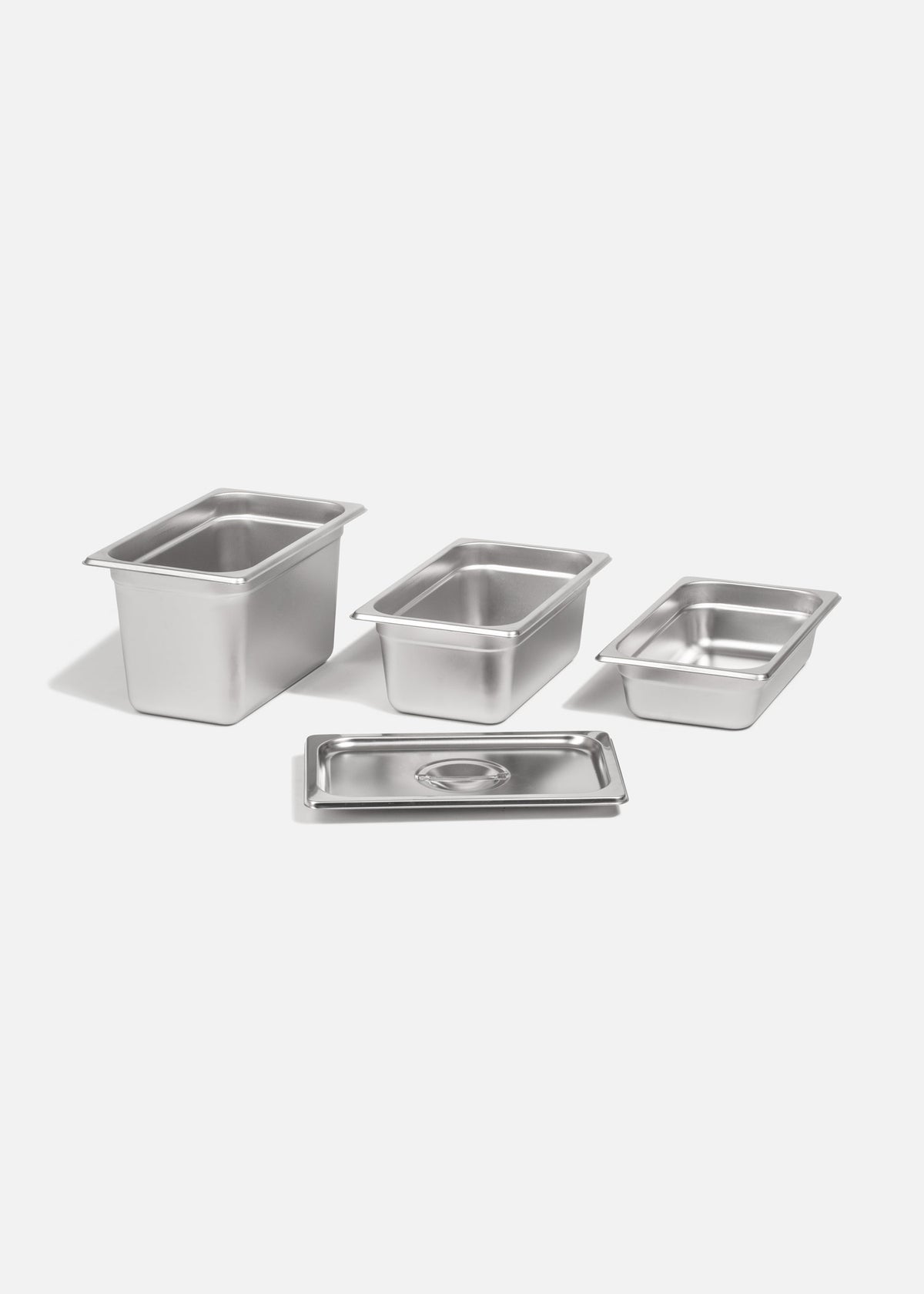 Inserto cuarto de acero inoxidable plata 2.5", 4" y 6" — imagen de producto