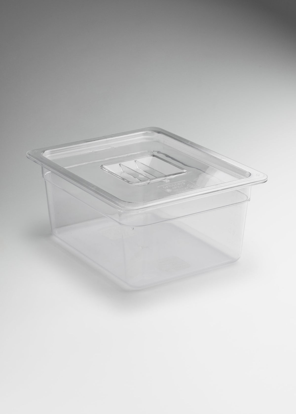 Inserto medio de policarbonato trasparente NSF profundidad 2.3", 4", 6" y 8" — imagen de producto