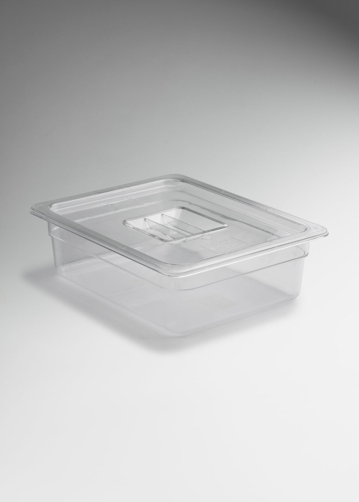 Inserto medio de policarbonato trasparente NSF profundidad 2.3", 4", 6" y 8" — imagen de producto