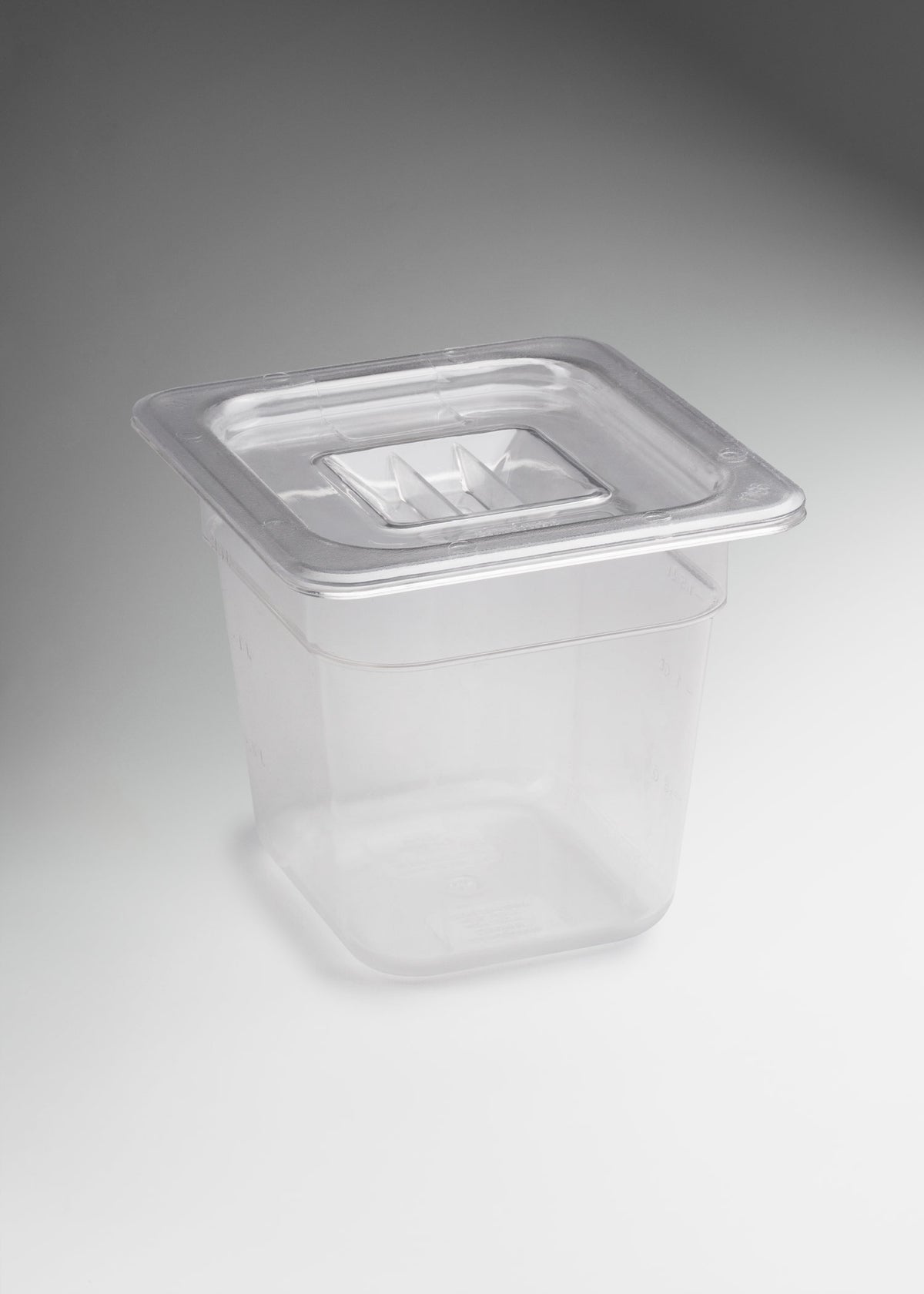 Inserto sexto de policarbonato trasparente NSF profundidad 2.3", 4" y 6" — imagen de producto