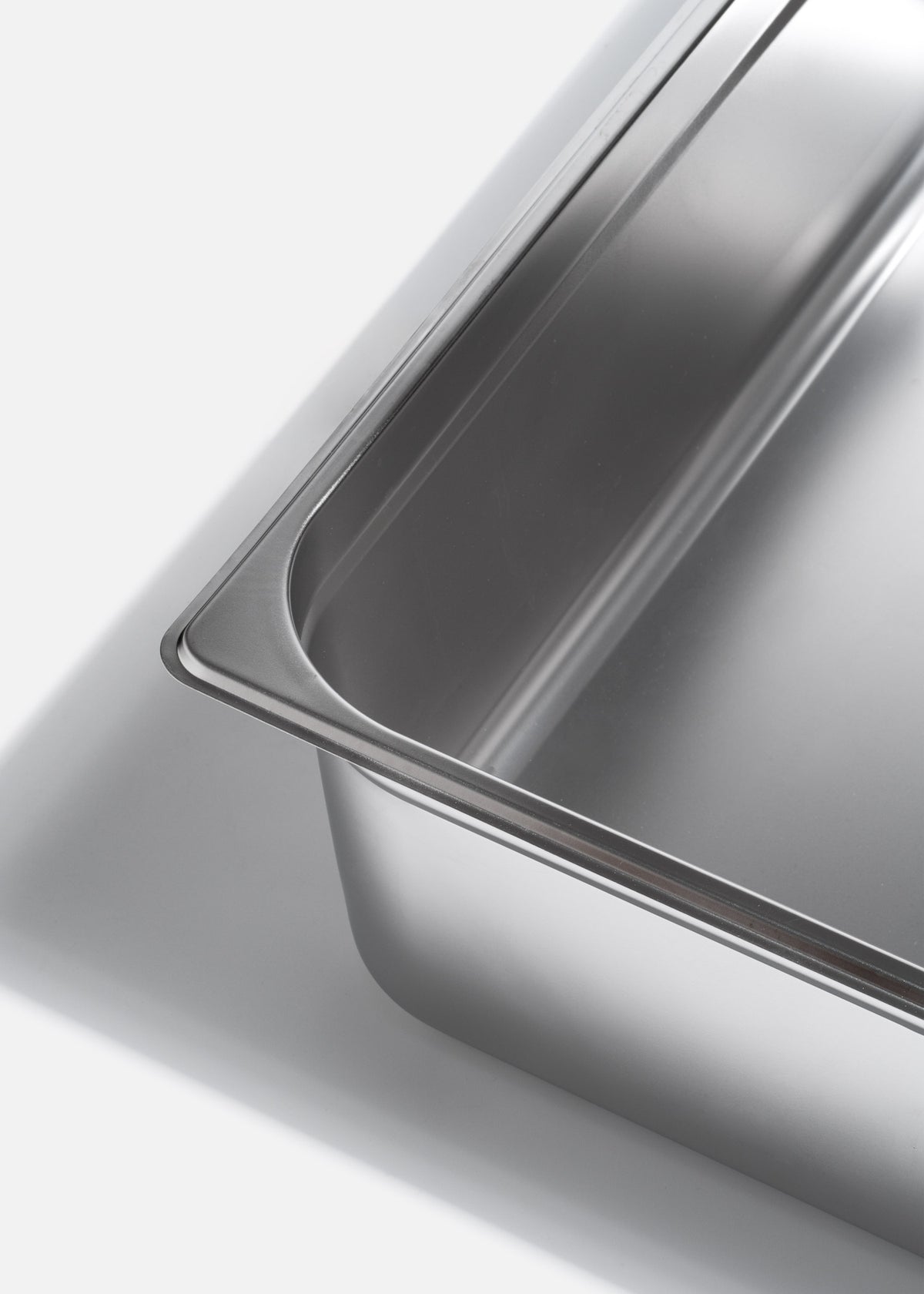 Inserto entero de acero inoxidable NSF profundidad 2.5", 4" y 6". Premium — imagen de producto