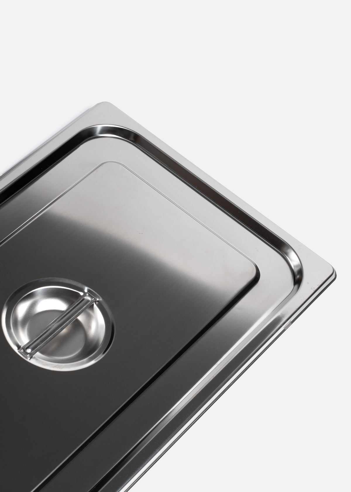 Inserto entero de acero inoxidable NSF profundidad 2.5", 4" y 6". Premium — imagen de producto
