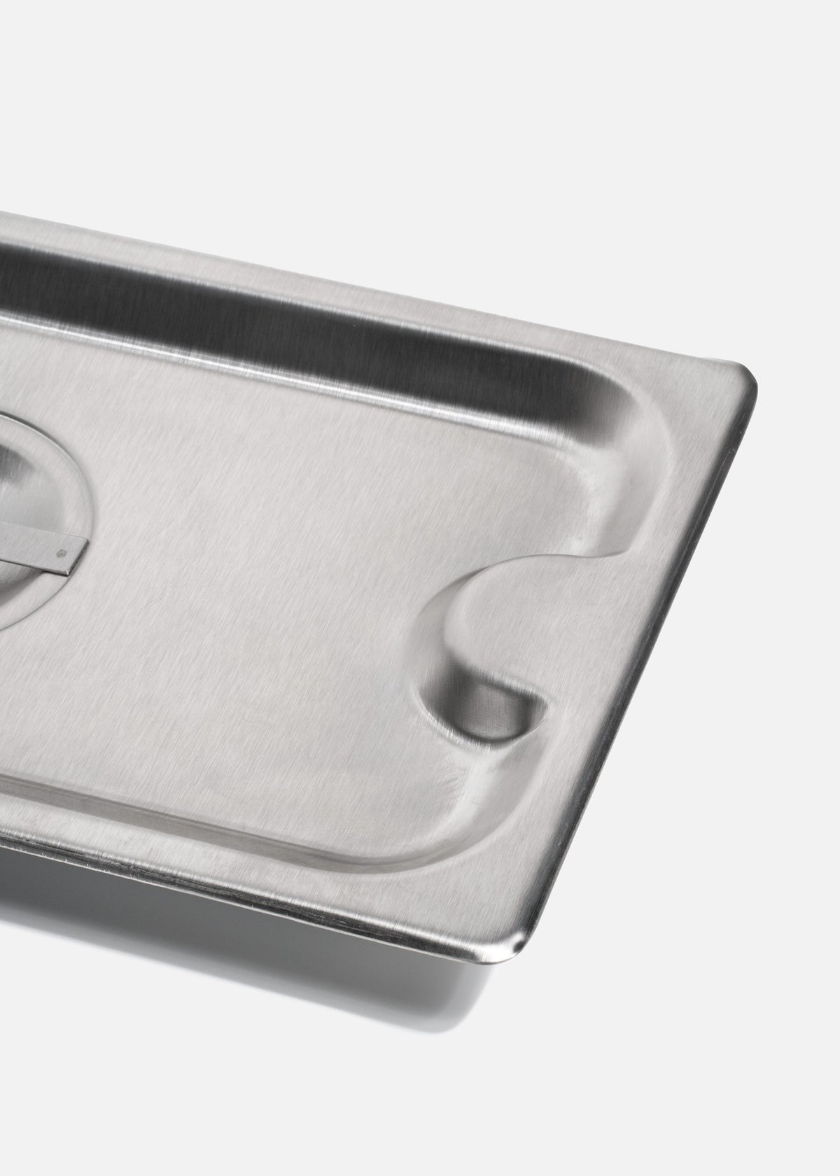 Inserto tercio de acero inoxidable profundidad 4" — imagen de producto