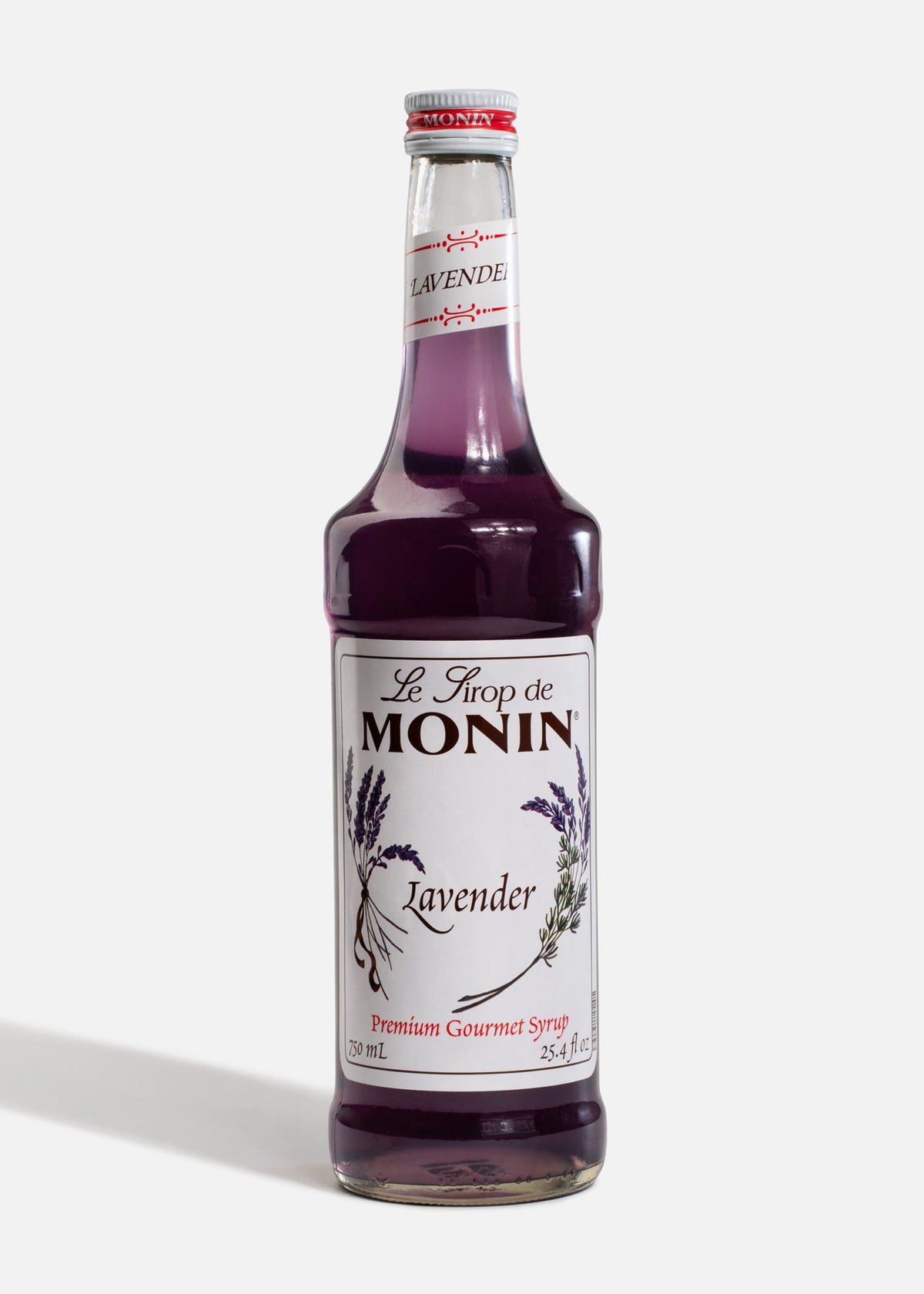 Jarabe Monin de lavanda de 750 ml — fotografía de producto, vista 1