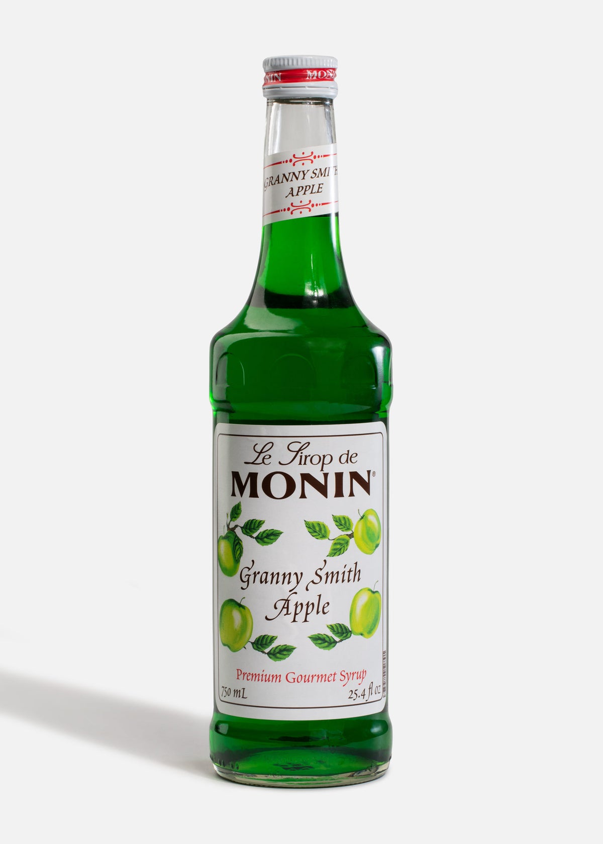 Jarabe Monin de manzana de 750 ml — fotografía de producto, vista 1