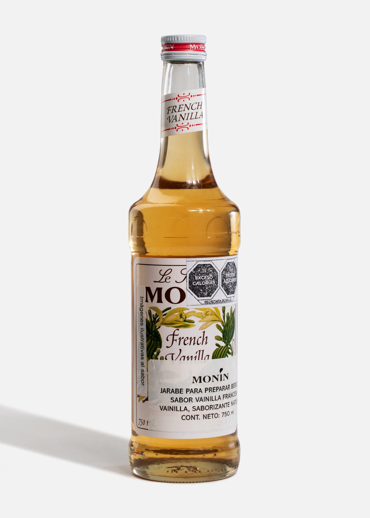 Jarabe Monin de vainilla de 750 ml — fotografía de producto, vista 1