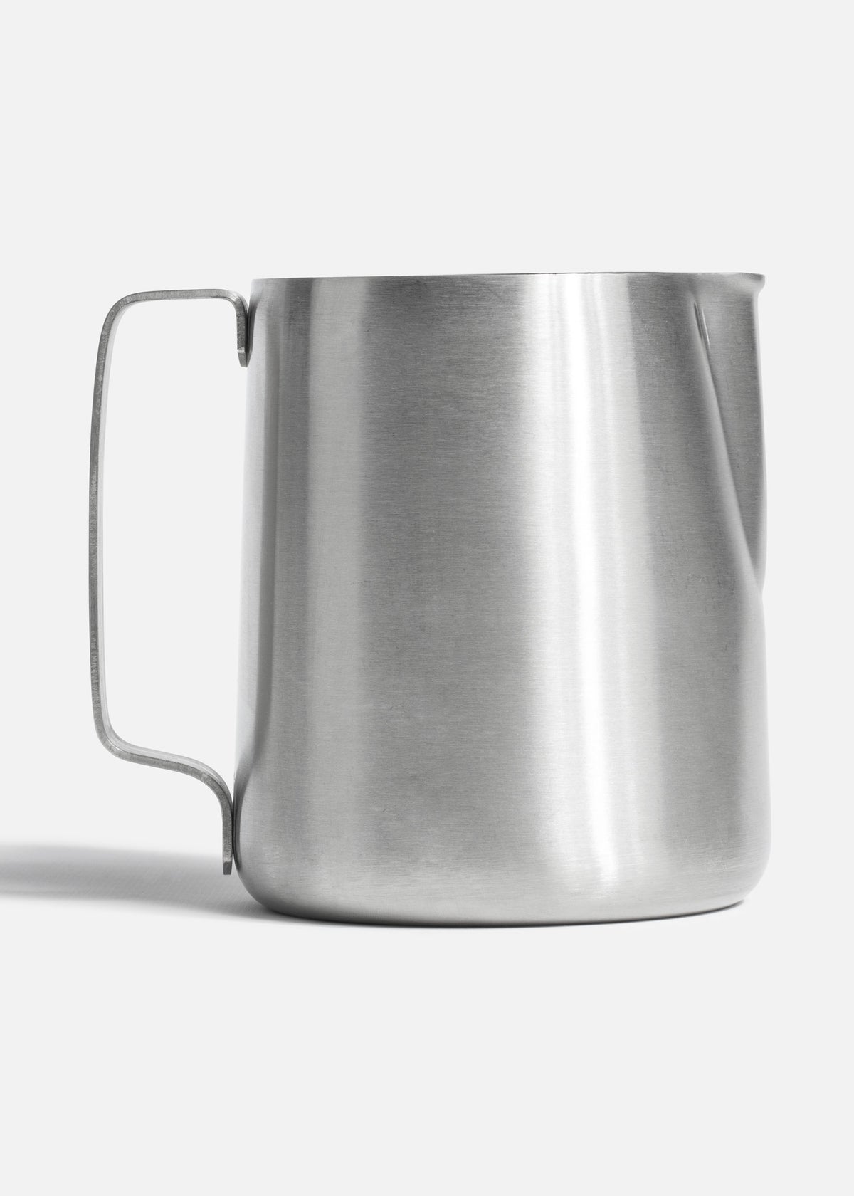 Jarra para espumear leche cónica de acero inoxidable plata 887 ml — imagen de producto