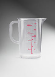 Jarra medidora de policarbonato transparente económica 500 ml — imagen de producto