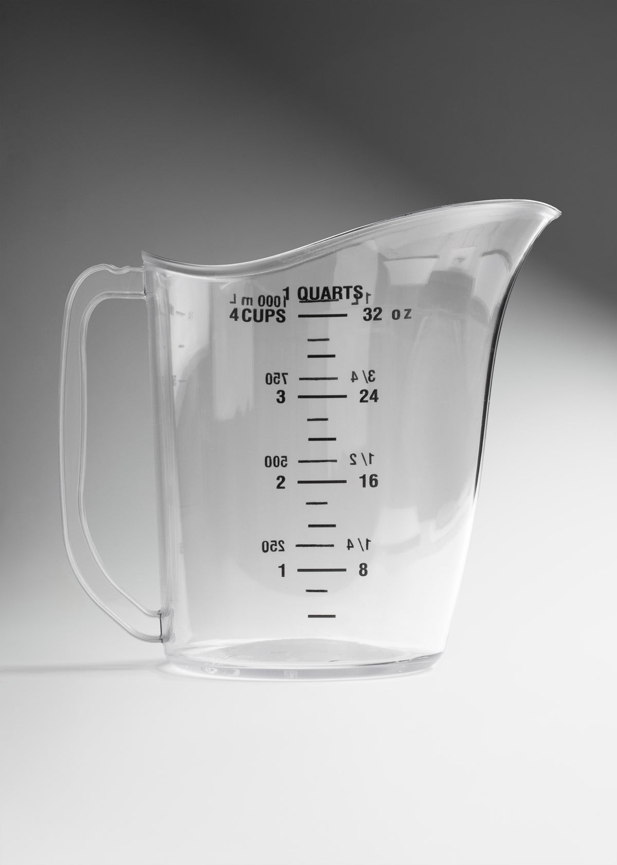 Jarra medidora de policarbonato transparente Arc 1 L. Economica — imagen de producto