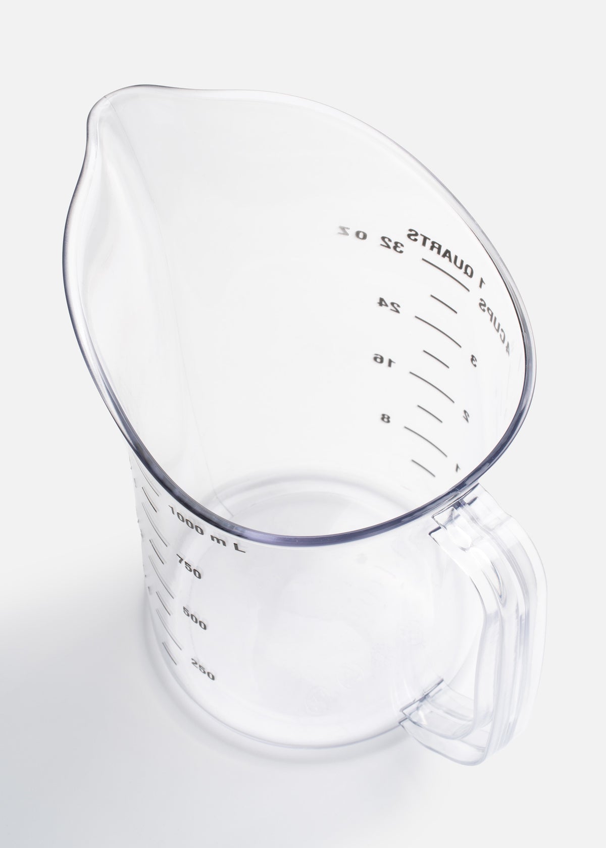 Jarra medidora de policarbonato transparente Arc 1 L. Economica — imagen de producto
