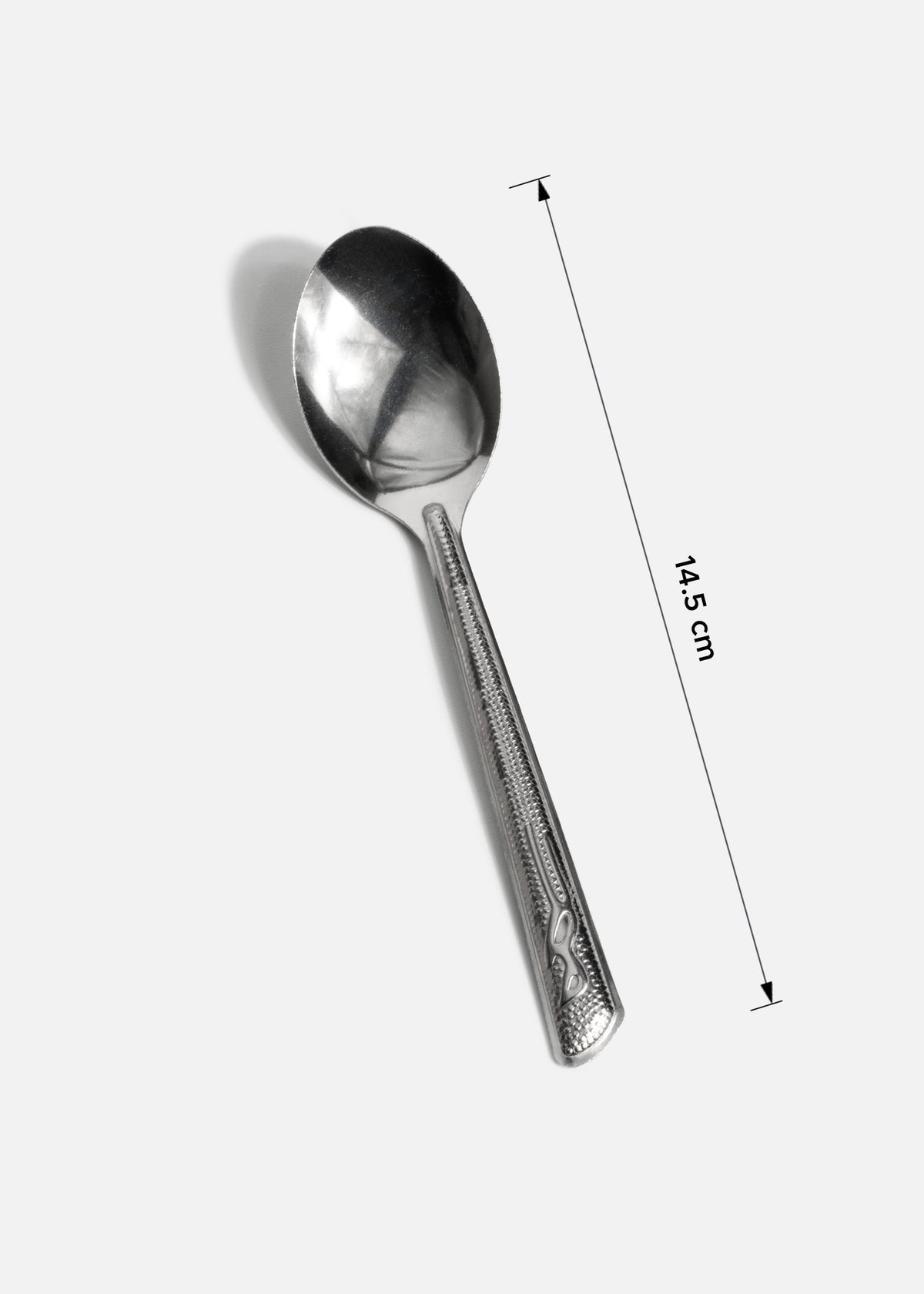 Cubiertos de acero inoxidable plata Alcatraz — imagen de producto