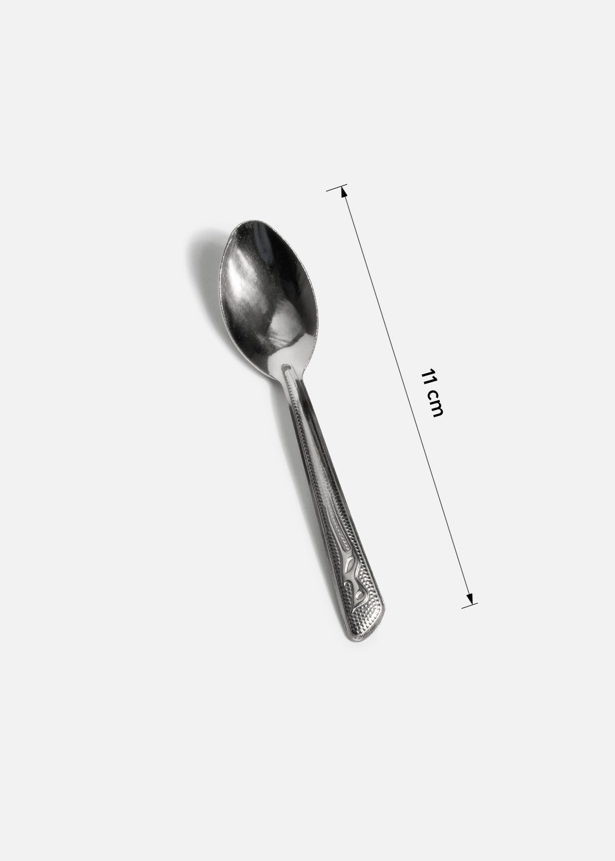 Cubiertos de acero inoxidable plata Alcatraz — imagen de producto