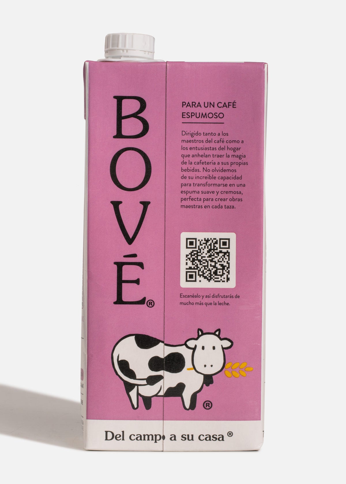 Leche deslactosada ultrapasteurizada Bové 946 ml