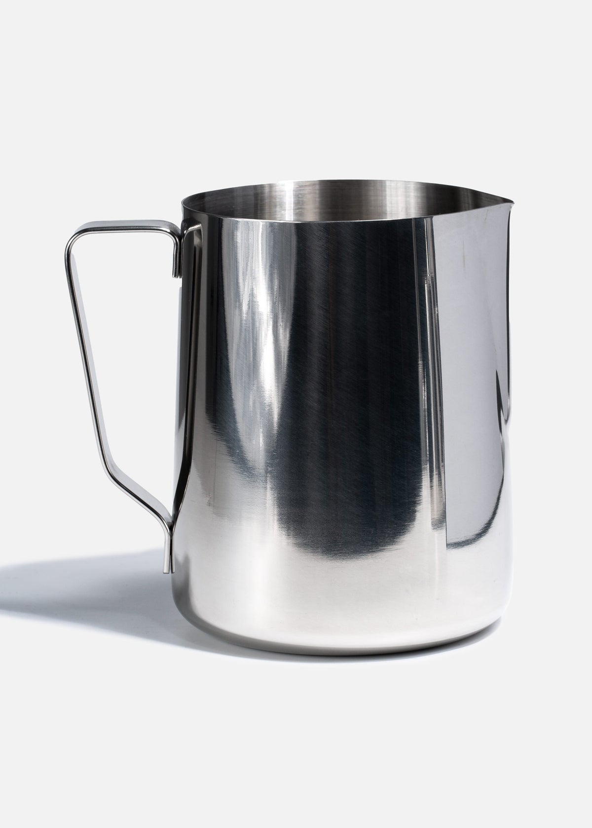 Cremera de acero inoxidable plata Pourer 12, 20 y 30 oz. Premium — imagen de producto, vista 2