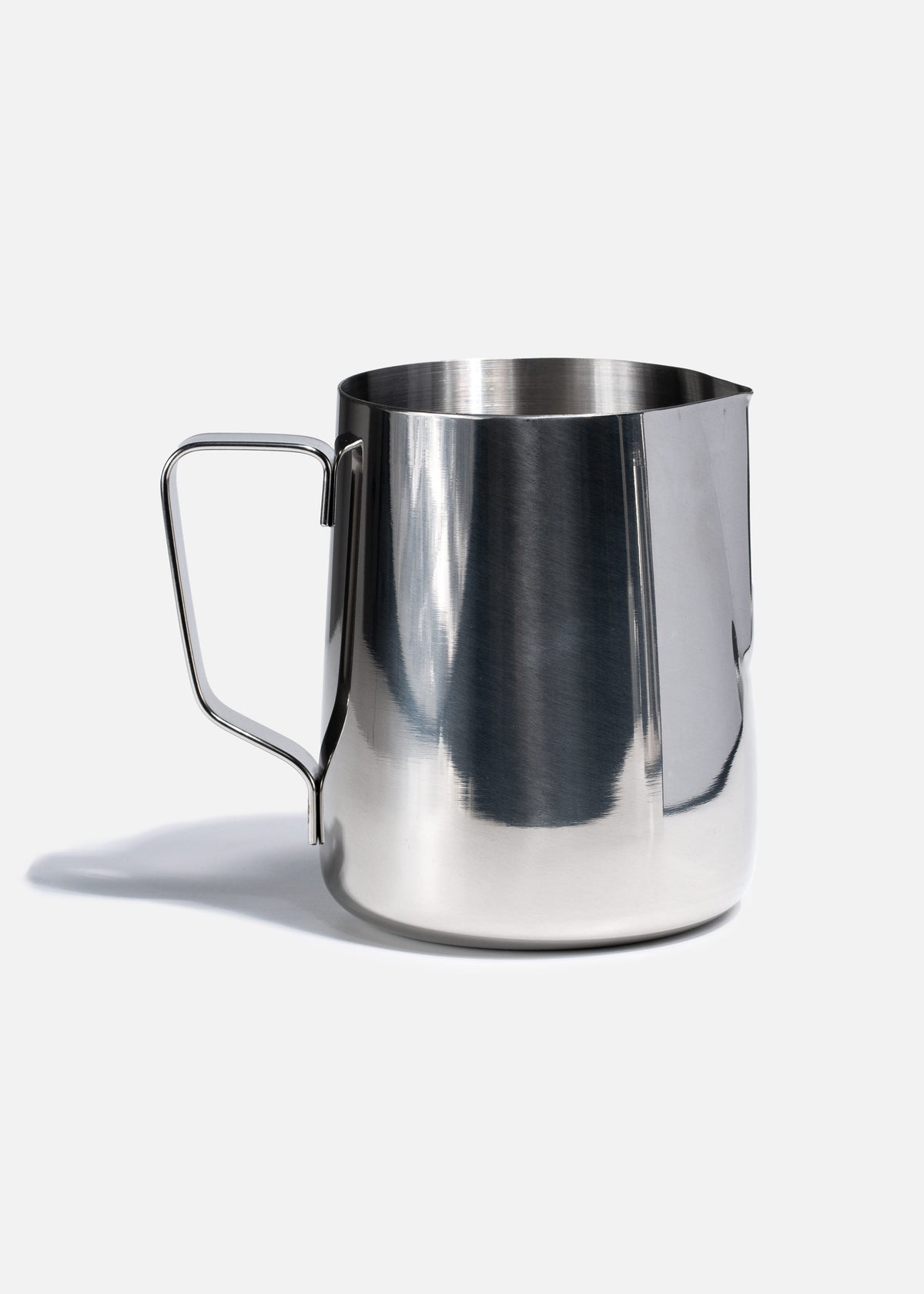 Cremera de acero inoxidable plata Pourer 12, 20 y 30 oz. Premium — imagen de producto, vista 5