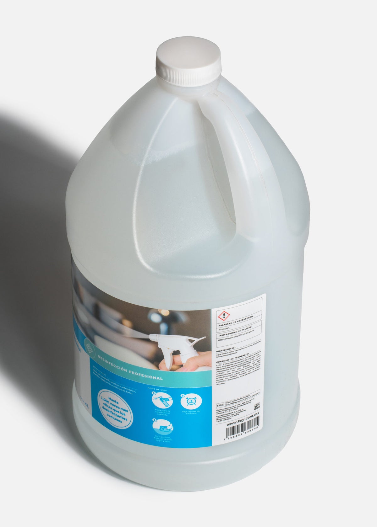 Liquido desinfectante y aromatizante ambiental profesional concentrado Aerosan 4 L — imagen de producto