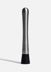 Macerador para bar de acero inoxidable plata 8.5" — imagen de producto