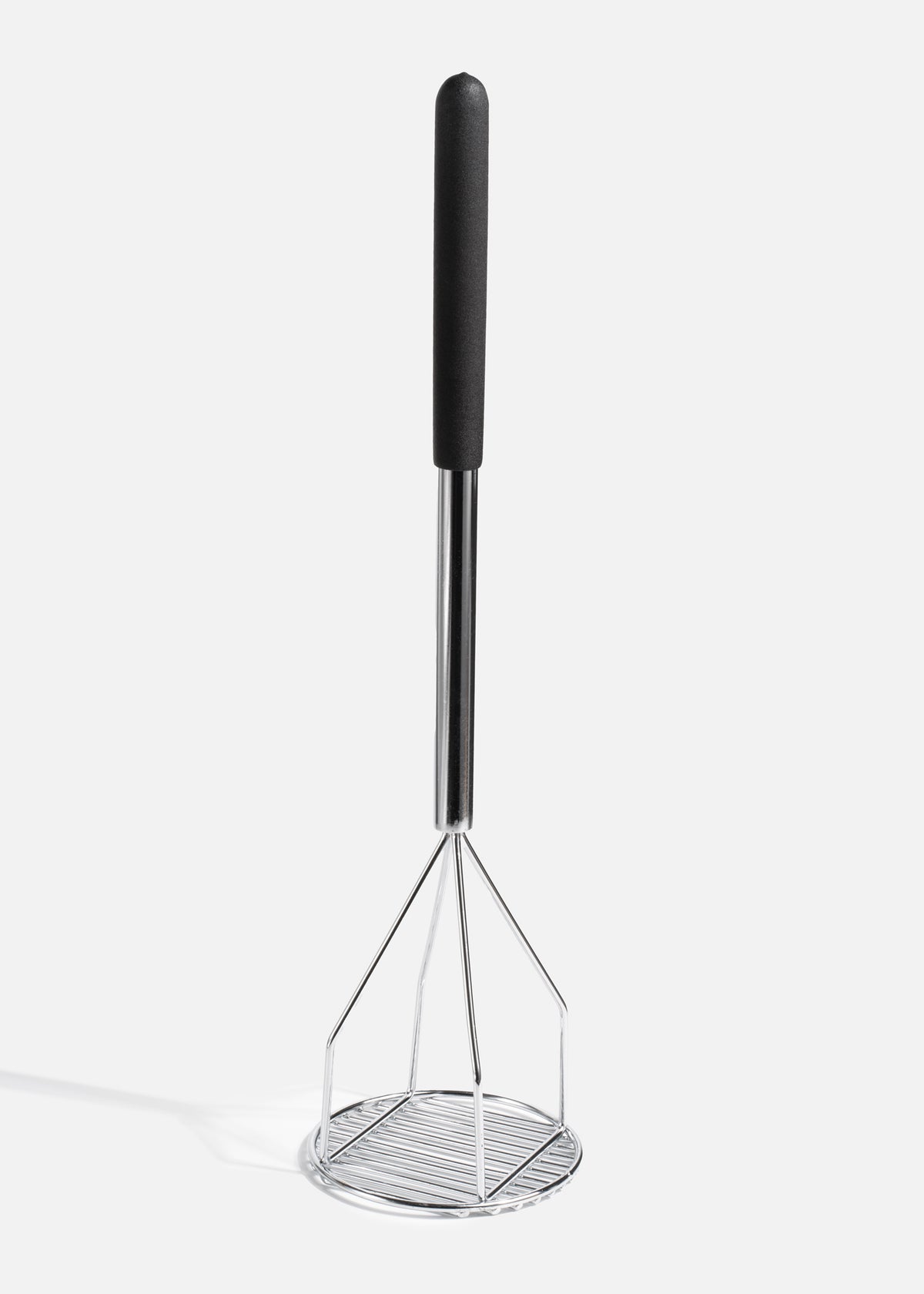 Prensador de papas de acero inoxidable plata 60 cm — imagen de producto