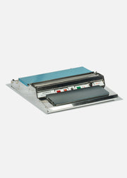 Maquina emplayadora de alimentos de acero inoxidable plata económica 59x45x10 cm — imagen de producto
