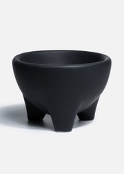 Molcajete de porcelana negro mate Areu 370 ml — imagen de producto, vista 1