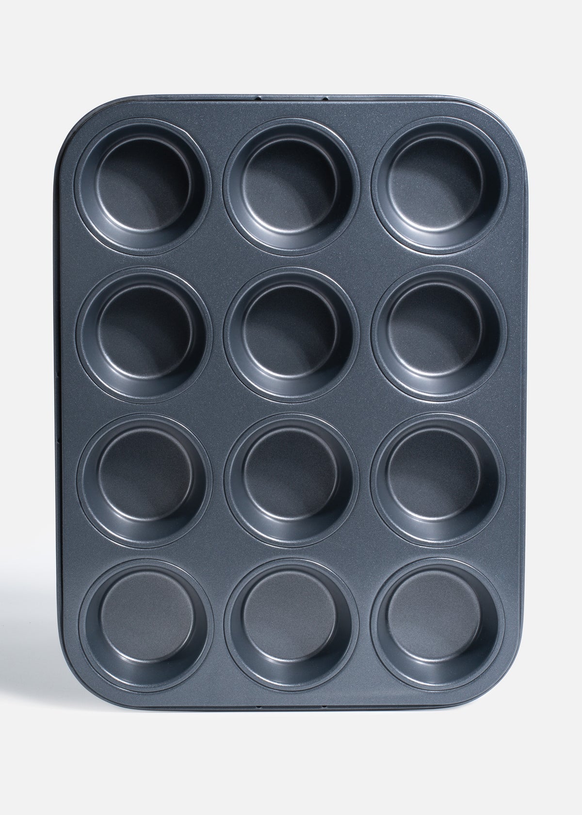 Molde para muffins de acero inoxidable gris oxford Titán — imagen de producto, vista 7